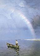 Nikolay Nikanorovich Dubovskoy The Rainbow USA oil painting artist